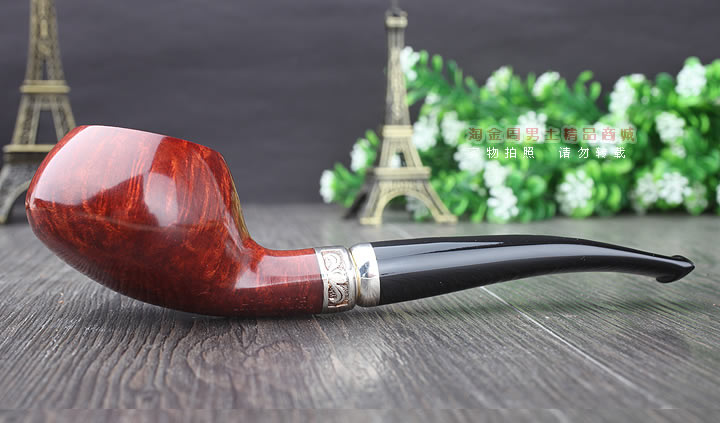 原装进口 意大利L'ANATRA鸭子 石楠木手工烟斗 6件套装LA59-4