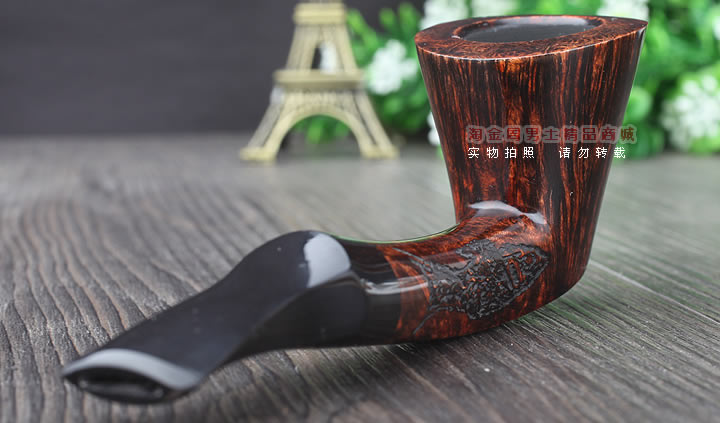 原装进口 丹麦大师KAI NIELSEN石楠木烟斗 6件套火焰纹斗3V Kai64-3