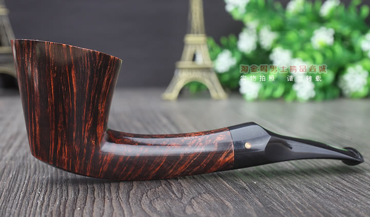 原装进口 丹麦大师KAI NIELSEN石楠木烟斗 6件套火焰纹斗3V Kai64-4