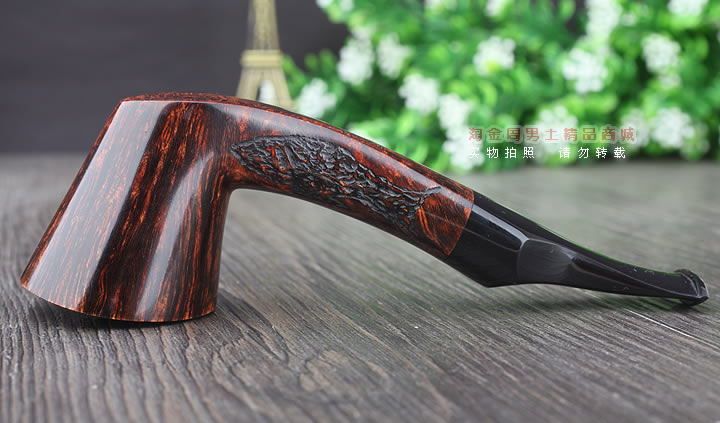 原装进口 丹麦大师KAI NIELSEN石楠木烟斗 6件套火焰纹斗3V Kai64-5