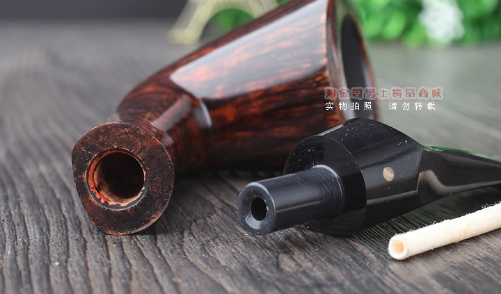 原装进口 丹麦大师KAI NIELSEN石楠木烟斗 6件套火焰纹斗3V Kai64-8