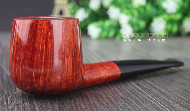 原装正品 进口丹麦大师KAI NIELSEN石楠木烟斗 直纹斗C级Kai68-1