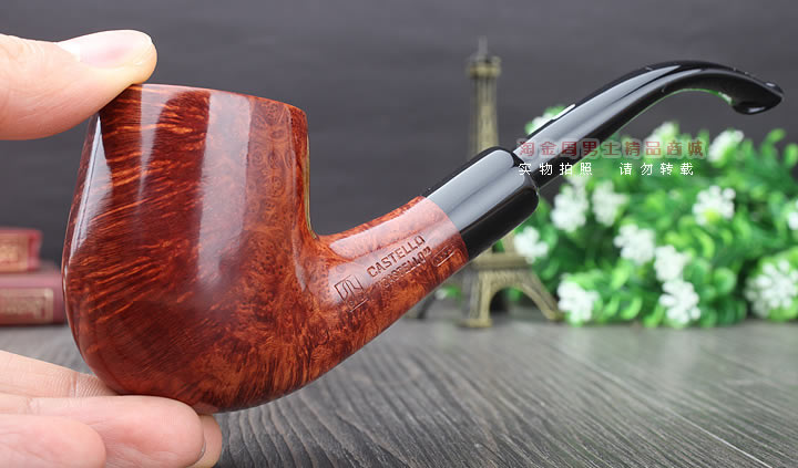 原装进口 卡斯特罗castello 石楠木烟斗5件套 castello 4K C25-11