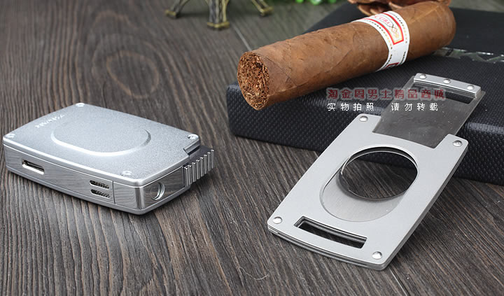 正品烟具 美国XIKAR 西卡雪茄打火机雪茄刀套装907SL-3