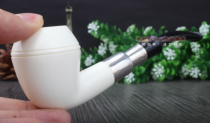 原装进口 正品土耳其海泡石 ALTINAY烟斗5件套 双银圈229-9