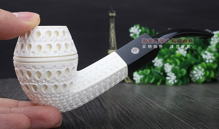 原装进口 土耳其海泡石 ALTINAY烟斗5件套装 AltG133-10