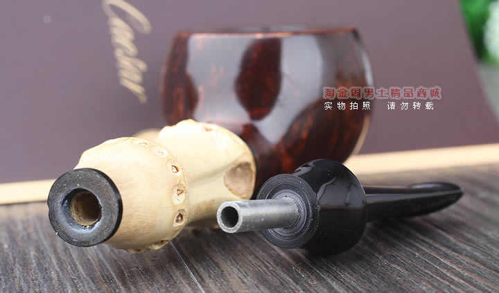 原装进口 意大利Caesar凯撒石楠木烟斗 5件套装D级 D21-7