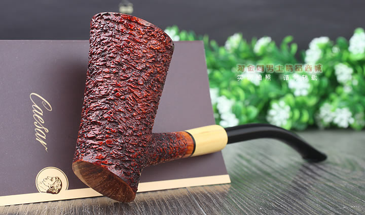原装进口 意大利Caesar凯撒石楠木烟斗 5件套装F级粗面 F12-1