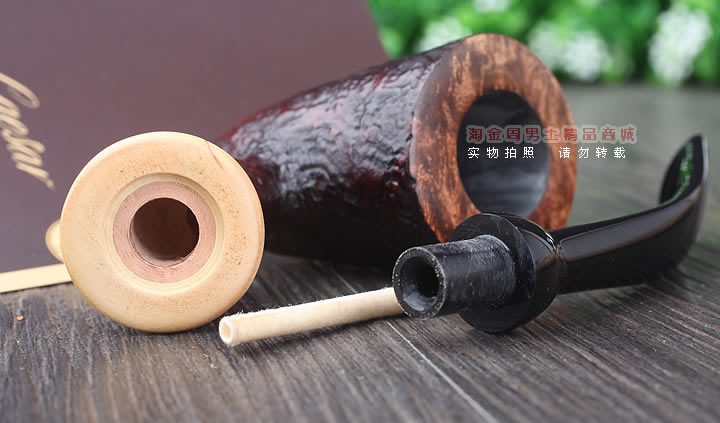 原装进口 意大利Caesar凯撒石楠木烟斗 5件套装F级粗面 F14-7