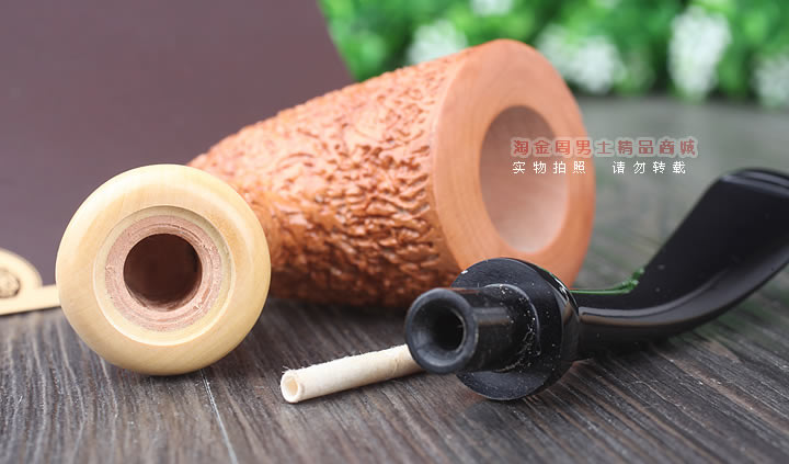 原装进口 意大利Caesar凯撒石楠木烟斗 5件套装F级粗面 F15-7