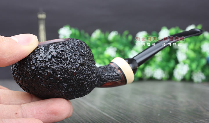 原装进口 意大利Caesar凯撒石楠木烟斗 5件套装F级粗面 F16-9