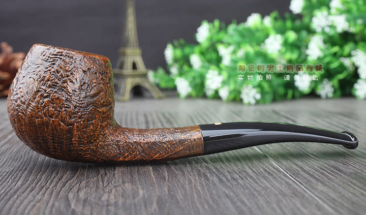 【淘金周】进口丹麦Stanwell Golden石楠木烟斗 5件套装黄金179K-4