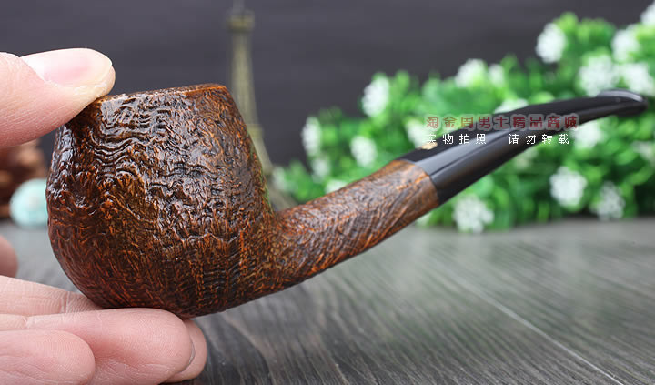 【淘金周】进口丹麦Stanwell Golden石楠木烟斗 5件套装黄金179K-9