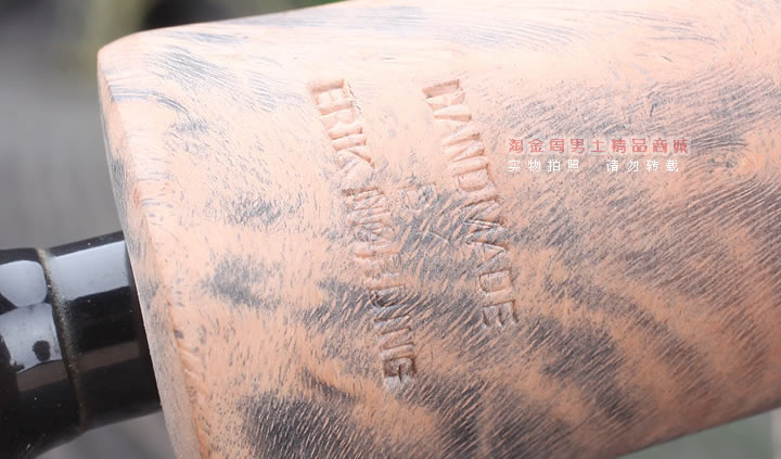丹麦Erik Nording石楠木手工签名烟斗 SIGNATURE SMOOTH 原木55-10