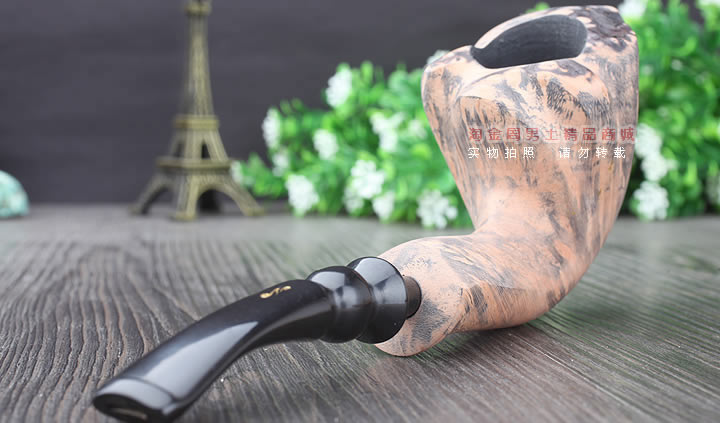 丹麦Erik Nording石楠木手工签名烟斗 SIGNATURE SMOOTH 原木55-3