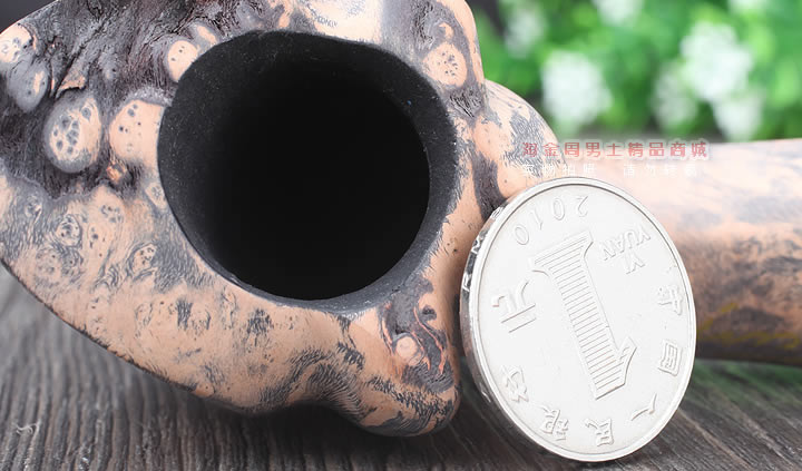 丹麦Erik Nording石楠木手工签名烟斗 SIGNATURE SMOOTH 原木55-7