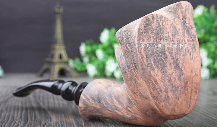丹麦Erik Nording石楠木手工签名烟斗 SIGNATURE SMOOTH 原木56-2