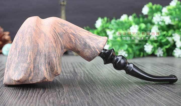 丹麦Erik Nording石楠木手工签名烟斗 SIGNATURE SMOOTH 原木56-5