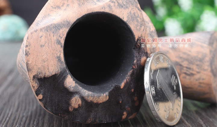 丹麦Erik Nording石楠木手工签名烟斗 SIGNATURE SMOOTH 原木56-7