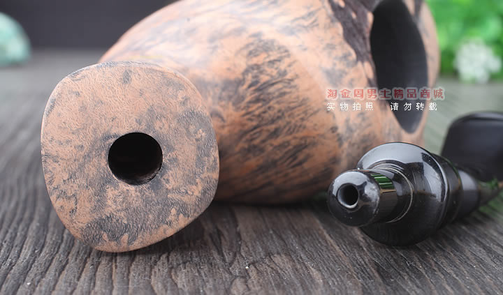 丹麦Erik Nording石楠木手工签名烟斗 SIGNATURE SMOOTH 原木56-8