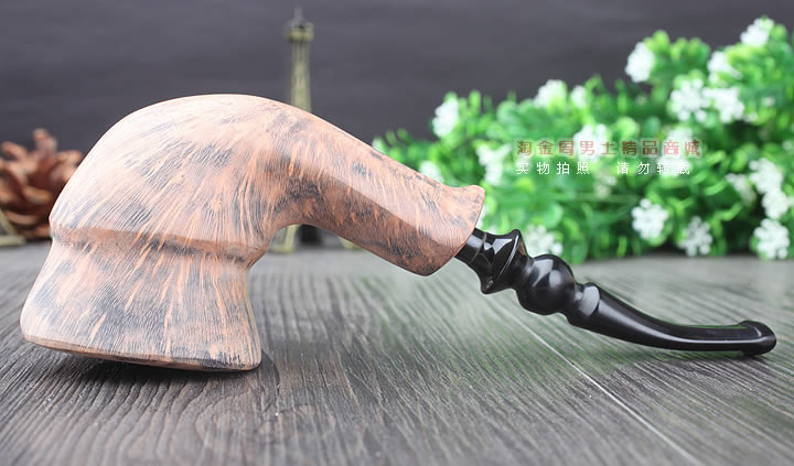 丹麦Erik Nording石楠木手工签名烟斗 SIGNATURE SMOOTH 原木57-5