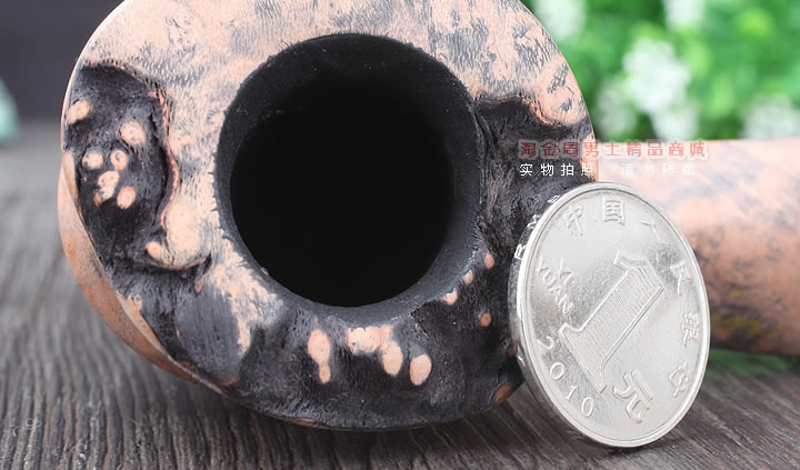 丹麦Erik Nording石楠木手工签名烟斗 SIGNATURE SMOOTH 原木57-7