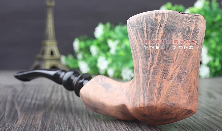 丹麦Erik Nording石楠木手工签名烟斗 SIGNATURE SMOOTH 原木58-2