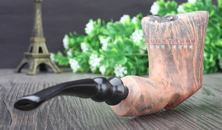 丹麦Erik Nording石楠木手工签名烟斗 SIGNATURE SMOOTH 原木58-3