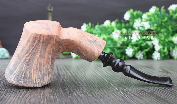 丹麦Erik Nording石楠木手工签名烟斗 SIGNATURE SMOOTH 原木58-5