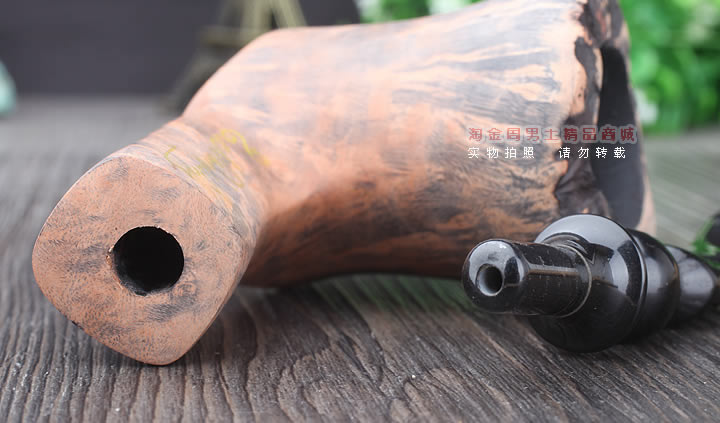 丹麦Erik Nording石楠木手工签名烟斗 SIGNATURE SMOOTH 原木58-8