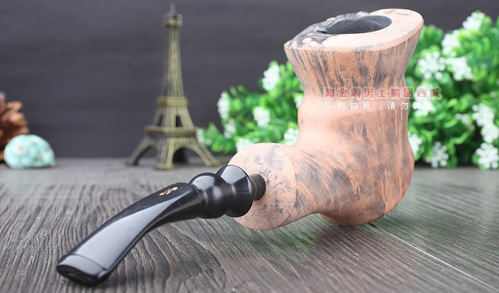 丹麦Erik Nording石楠木手工签名烟斗 SIGNATURE SMOOTH 原木59-3