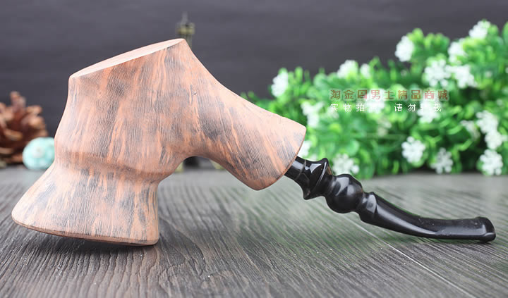 丹麦Erik Nording石楠木手工签名烟斗 SIGNATURE SMOOTH 原木59-5
