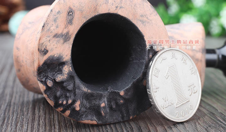 丹麦Erik Nording石楠木手工签名烟斗 SIGNATURE SMOOTH 原木59-7