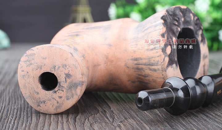 丹麦Erik Nording石楠木手工签名烟斗 SIGNATURE SMOOTH 原木59-8