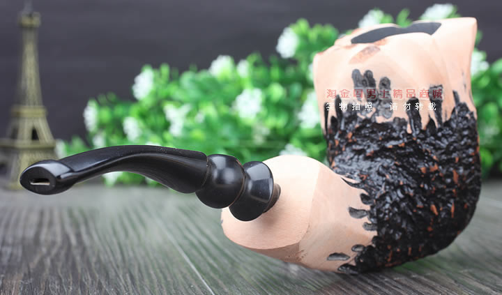 丹麦Erik Nording石楠木手工签名烟斗 SIGNATURE SMOOTH 原木60-3