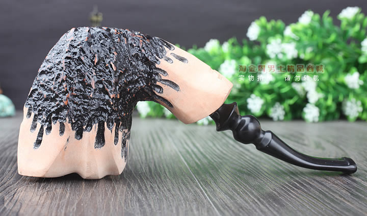 丹麦Erik Nording石楠木手工签名烟斗 SIGNATURE SMOOTH 原木60-5