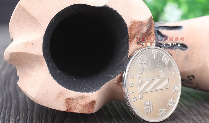 丹麦Erik Nording石楠木手工签名烟斗 SIGNATURE SMOOTH 原木60-6