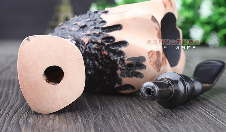 丹麦Erik Nording石楠木手工签名烟斗 SIGNATURE SMOOTH 原木60-7