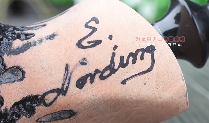 丹麦Erik Nording石楠木手工签名烟斗 SIGNATURE SMOOTH 原木60-8