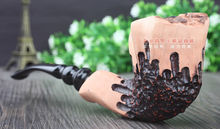 丹麦Erik Nording石楠木手工签名烟斗 SIGNATURE SMOOTH 原木61-2