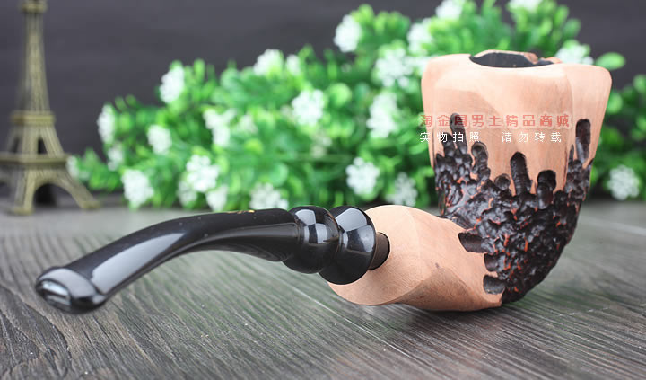 丹麦Erik Nording石楠木手工签名烟斗 SIGNATURE SMOOTH 原木61-3