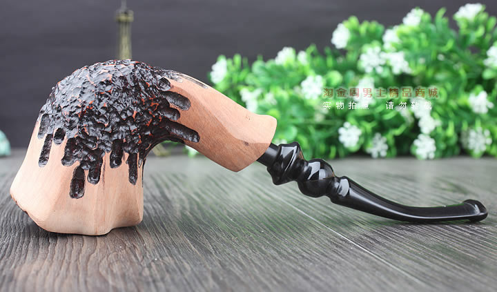 丹麦Erik Nording石楠木手工签名烟斗 SIGNATURE SMOOTH 原木61-5