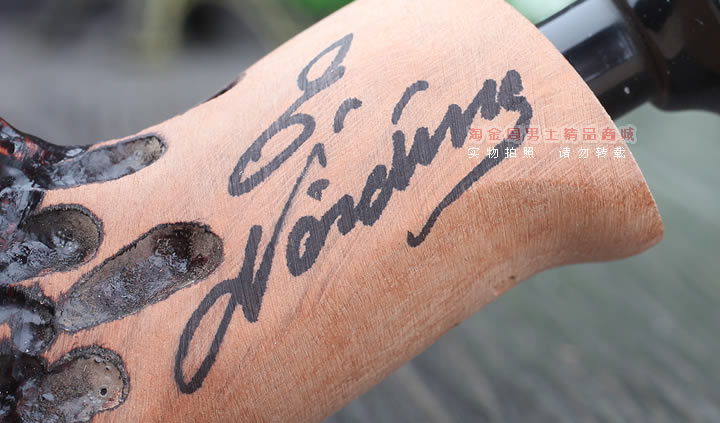 丹麦Erik Nording石楠木手工签名烟斗 SIGNATURE SMOOTH 原木61-8