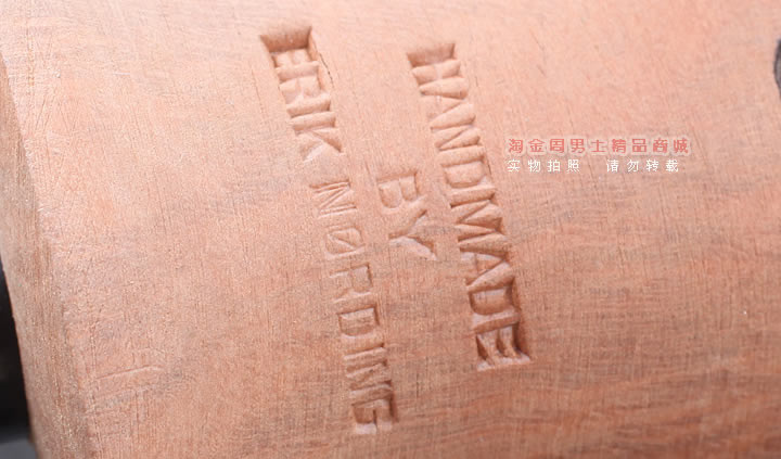 丹麦Erik Nording石楠木手工签名烟斗 SIGNATURE SMOOTH 原木61-9