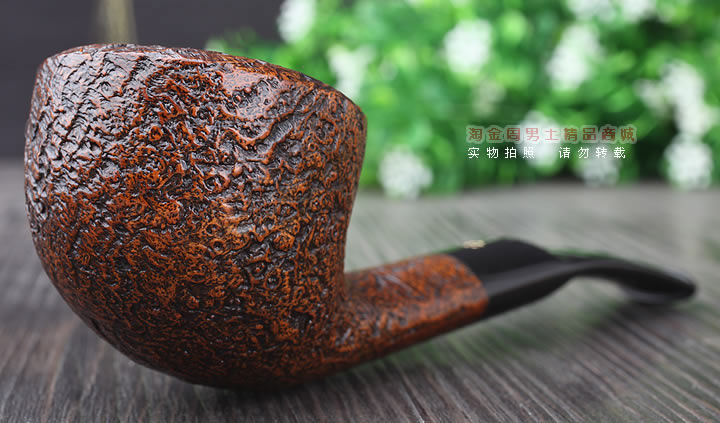 【淘金周】进口丹麦Stanwell Golden石楠木烟斗 5件套装黄金86K-1