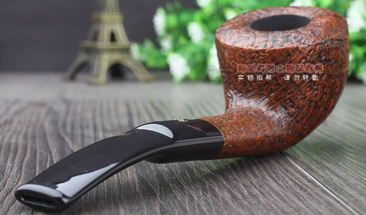 【淘金周】进口丹麦Stanwell Golden石楠木烟斗 5件套装黄金86K-3