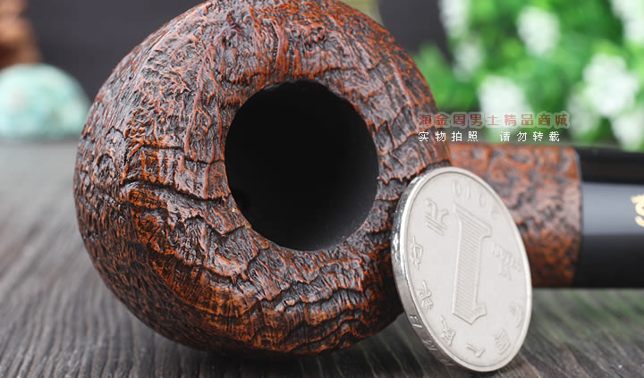 【淘金周】进口丹麦Stanwell Golden石楠木烟斗 5件套装黄金86K-6