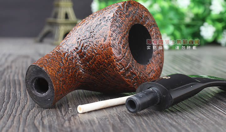 【淘金周】进口丹麦Stanwell Golden石楠木烟斗 5件套装黄金86K-7