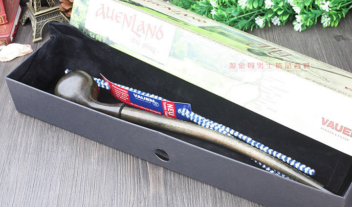 进口德国华云 Auenland新魔戒 阅读斗石楠木烟斗特惠6件套装GILG-10