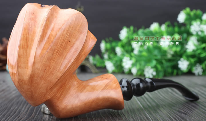原装进口 丹麦大师Erik Nording 石楠木手工烟斗 光亮05-1